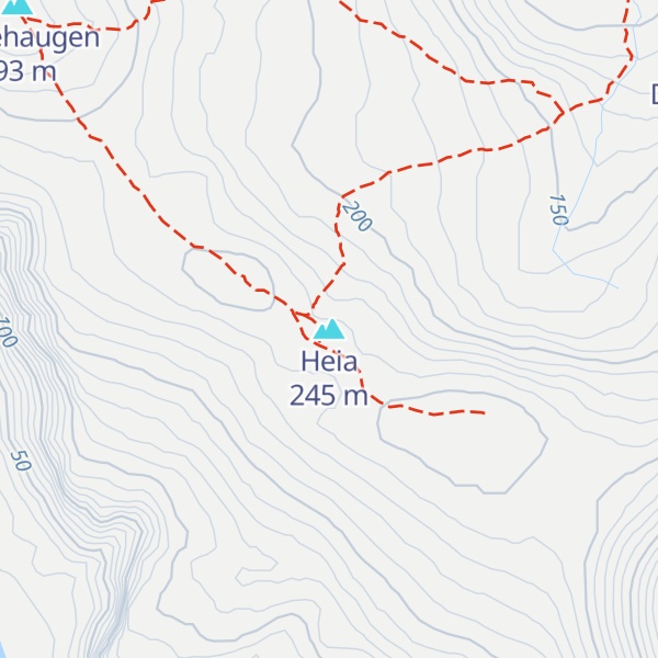 Map of Heia