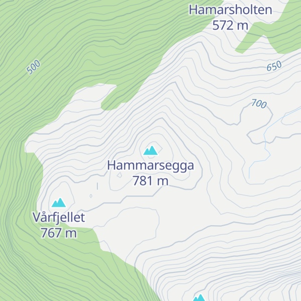 Map of Hammarsegga