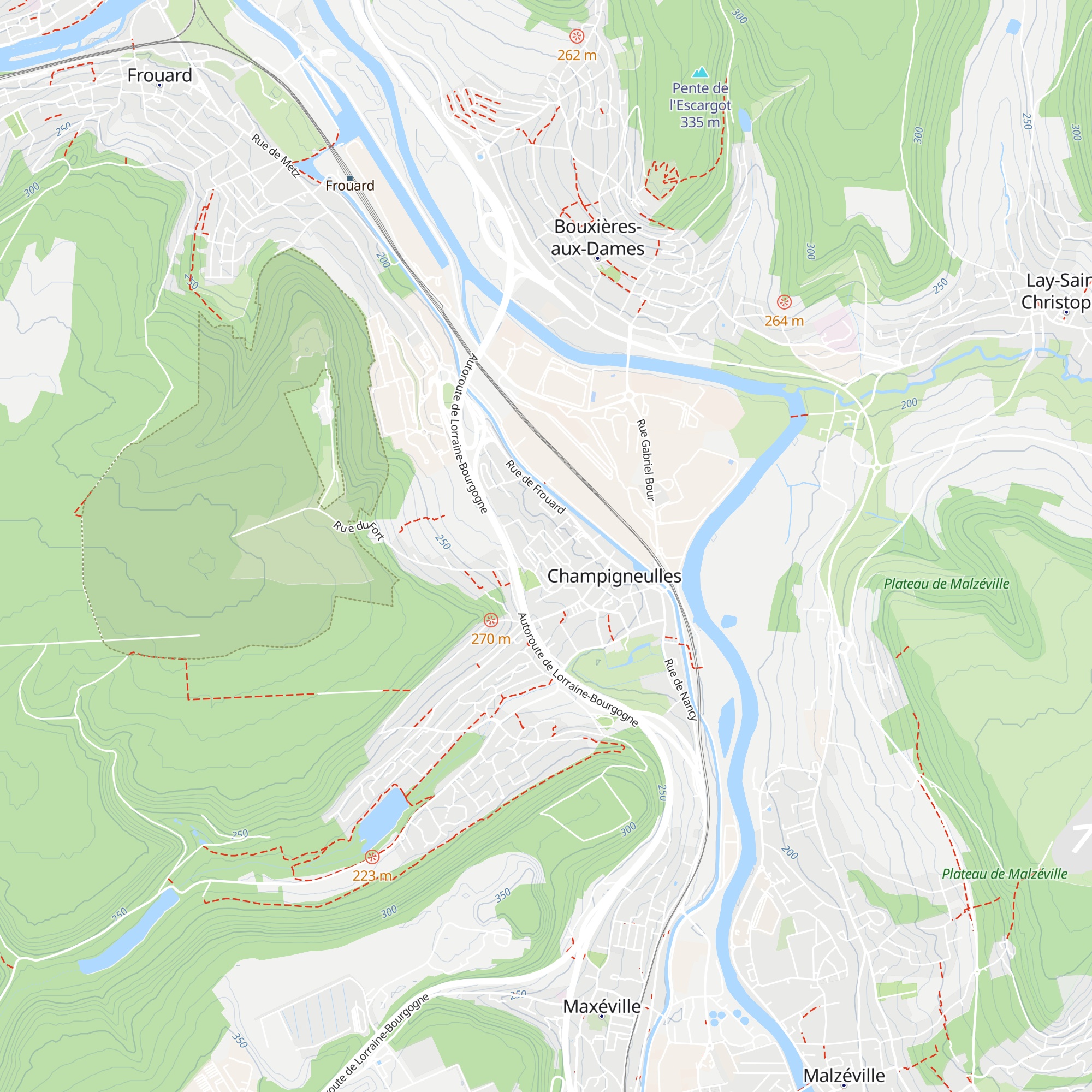 Montcalm map