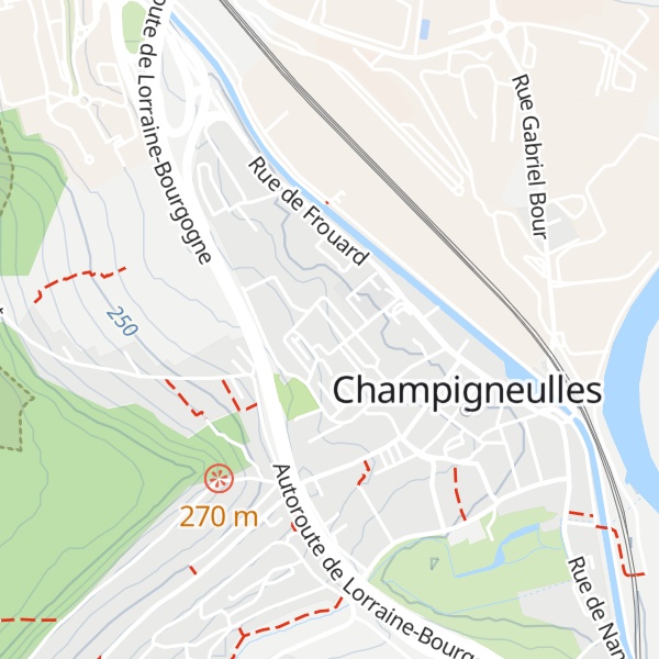 Map of Montcalm