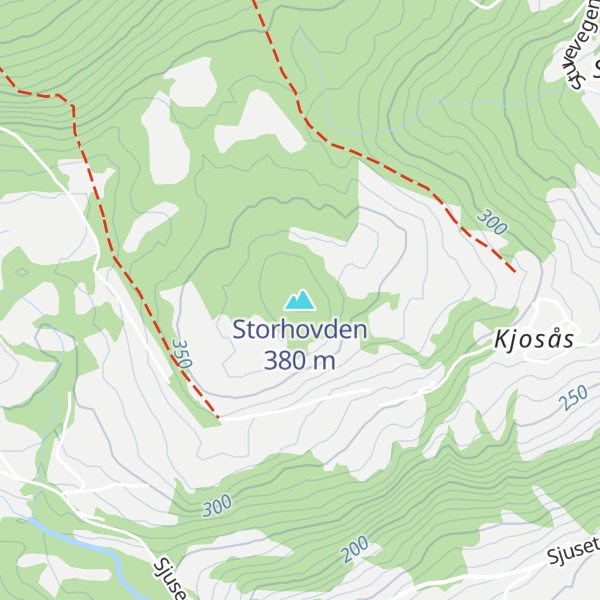 Map of Storhovden