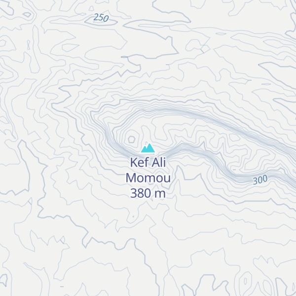 Map of Kef Ali Momou