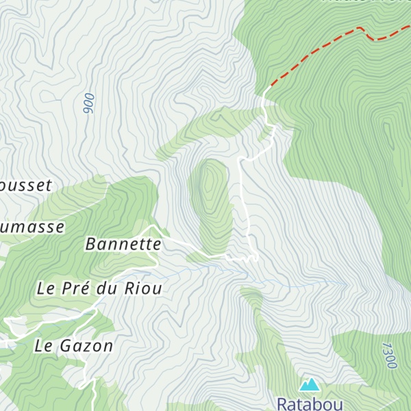 Map of Refuge d'Art Chapelle Sainte-Madeleine