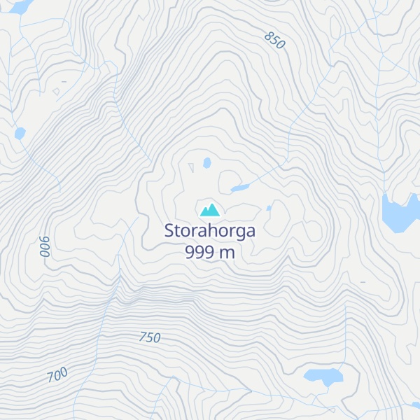 Map of Storahorga