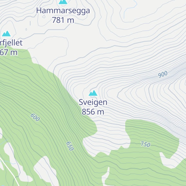 Map of Sveigen