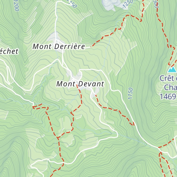 Map of Gîte du Roc des Boeufs