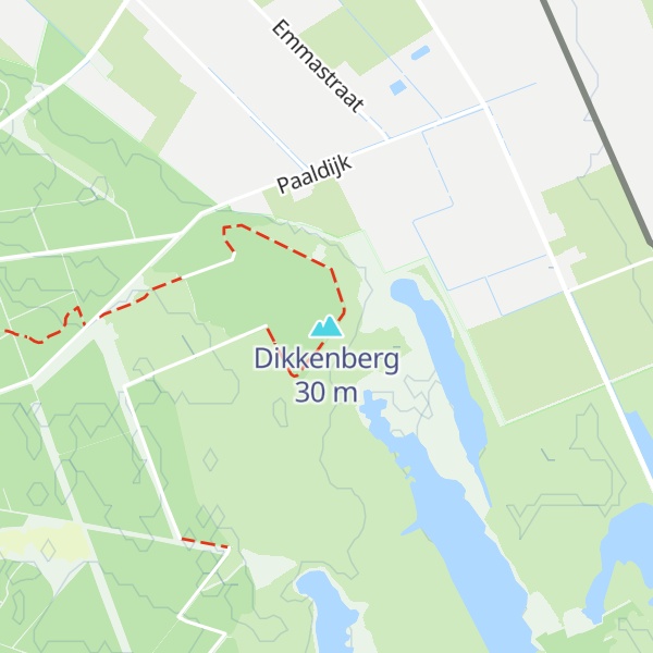 Map of Dikkenberg