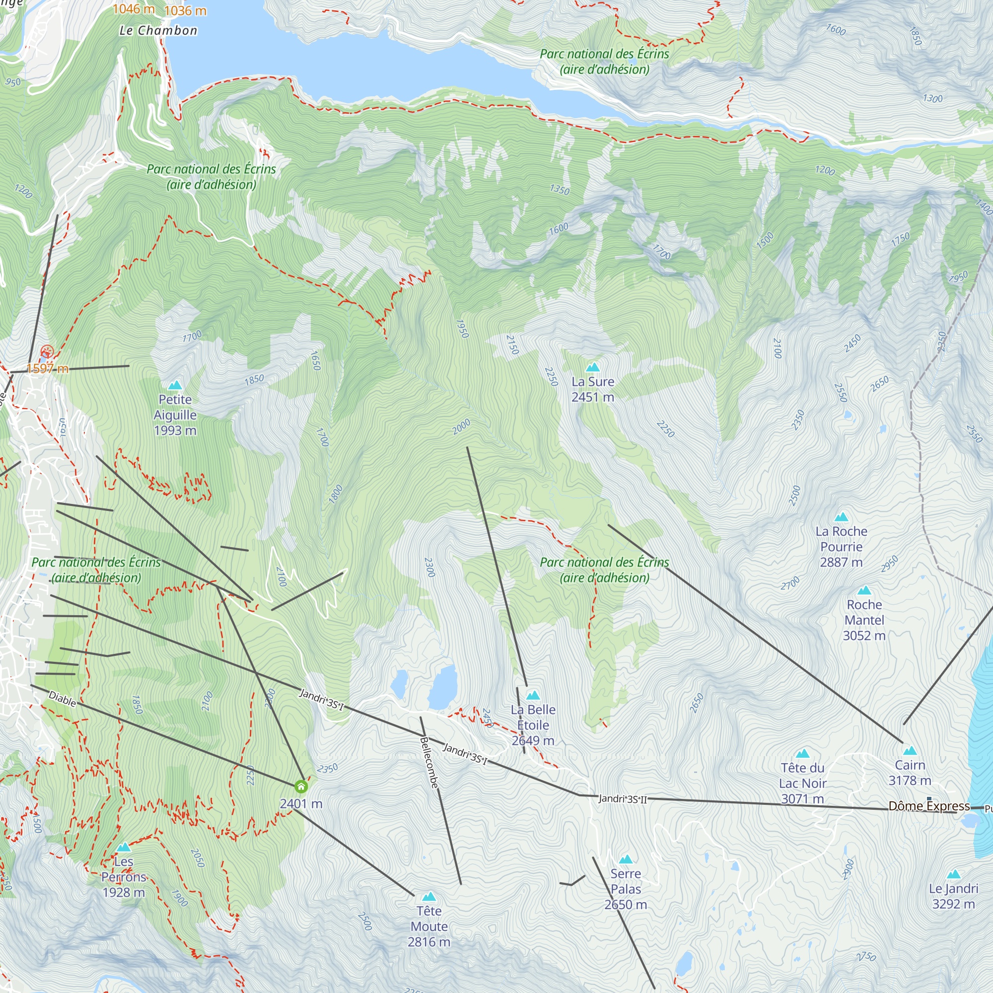 La Fée map