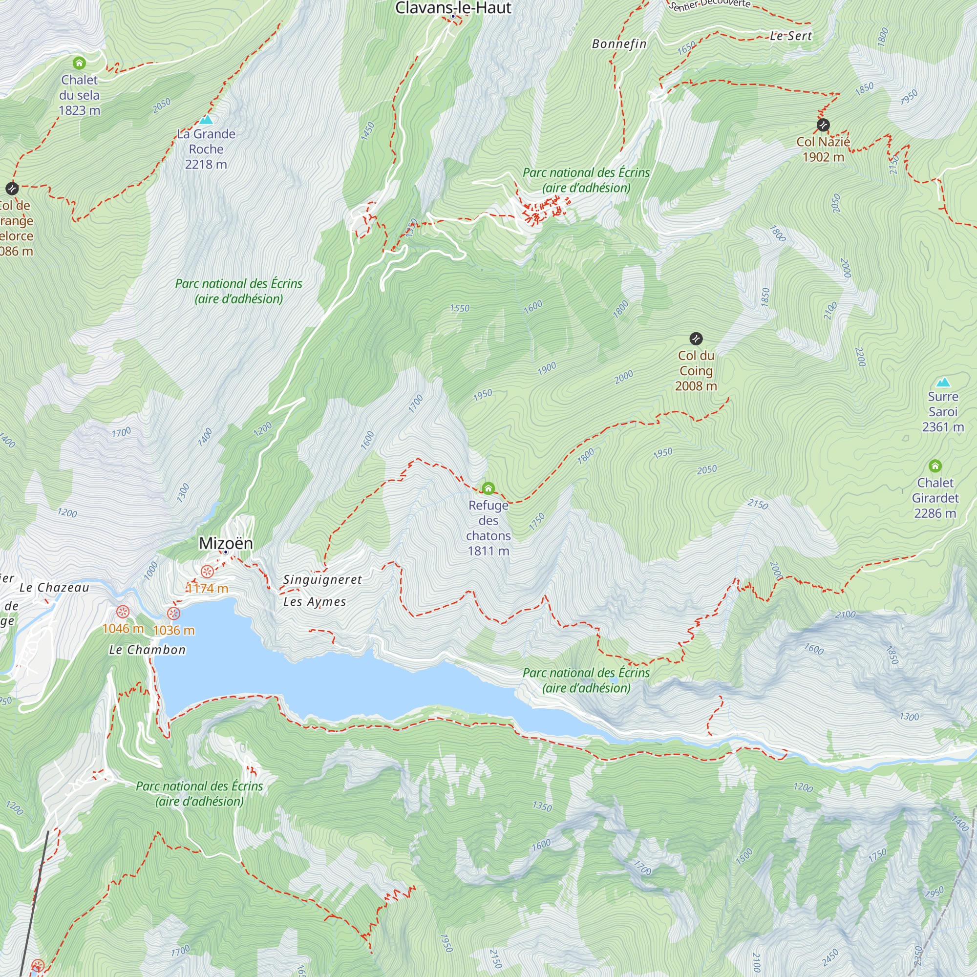 Refuge des chatons map
