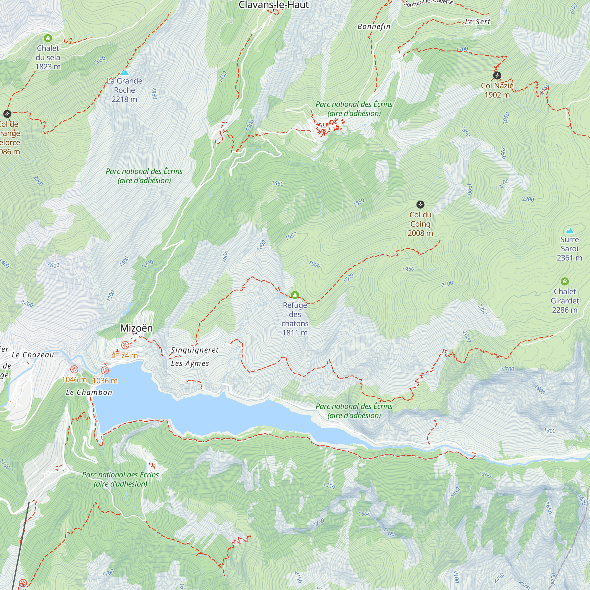 Refuge des chatons map