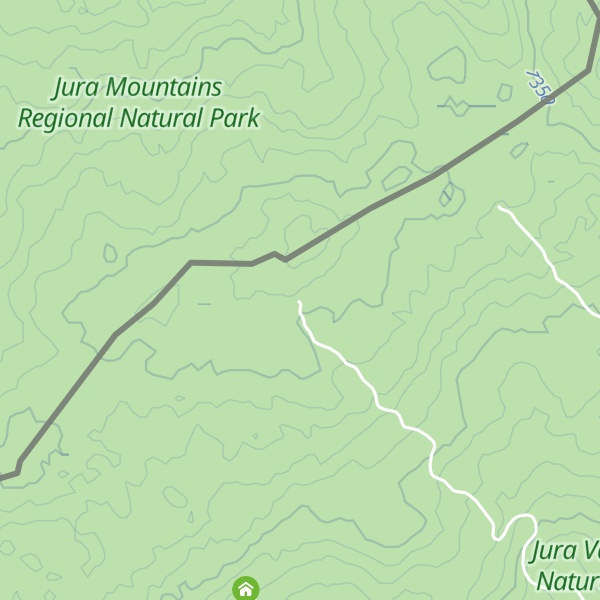 Map of Refuge Rendez-Vous des Sages