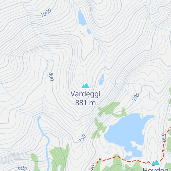 Map of Vardeggi