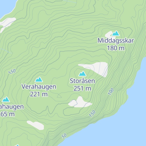 Map of Ljonesåsen
