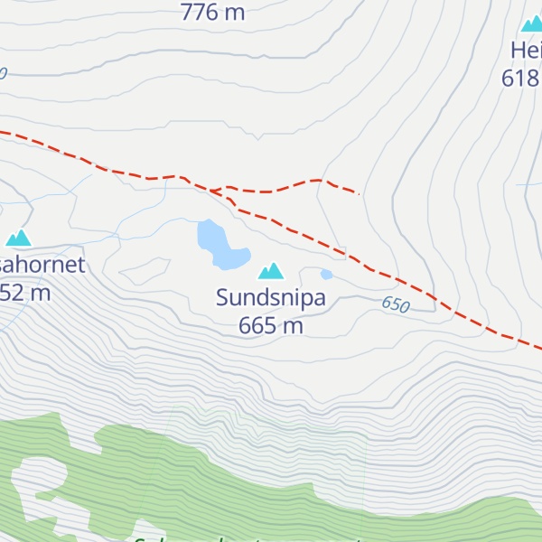 Map of Sundsnipa