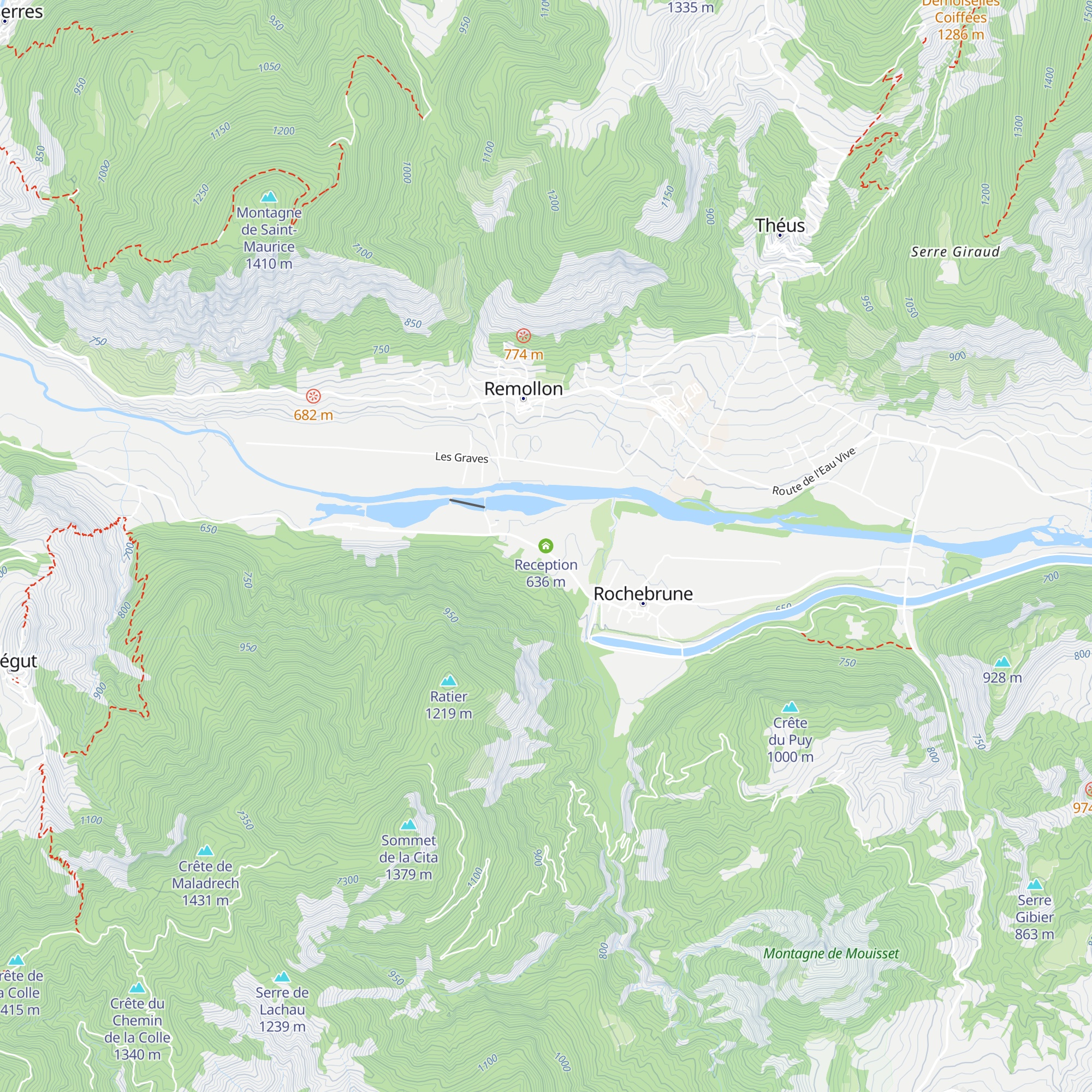 Reception map