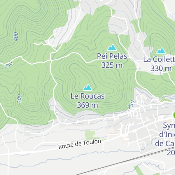 Map of Le Roucas