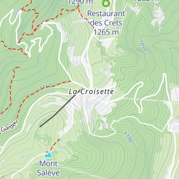 Map of Les Marches de la Croisette