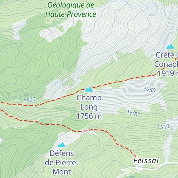 Map of Champ Long
