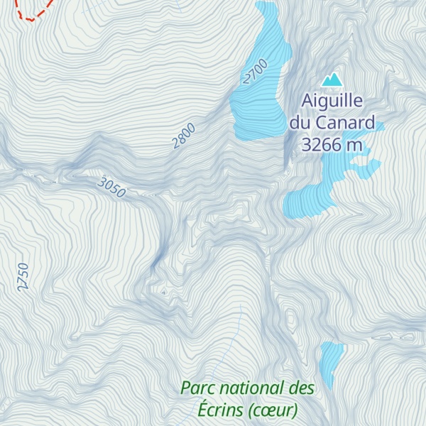 Map of Aiguille des Arias