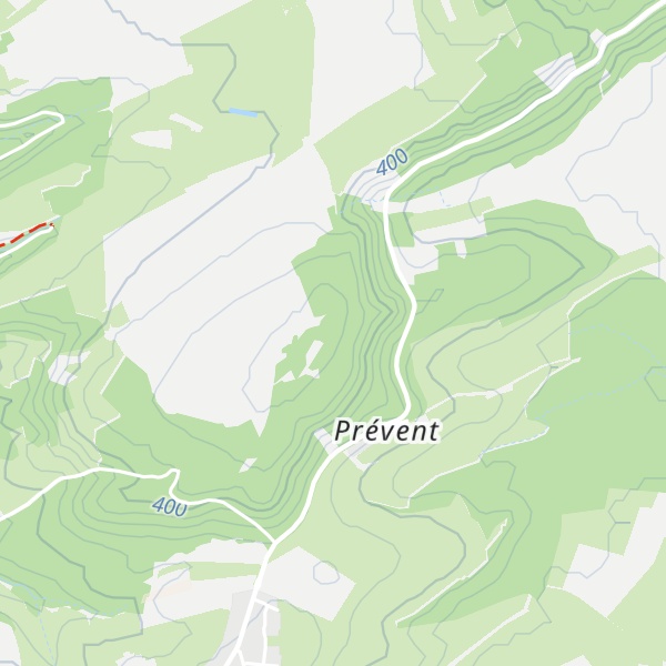 Map of Preventbüsch