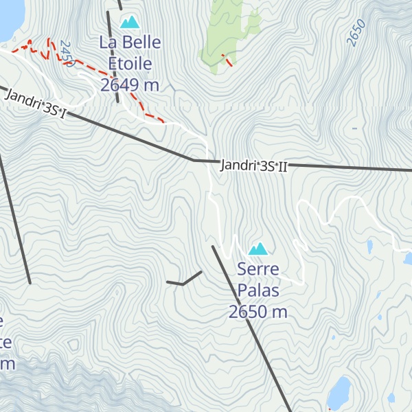 Map of La Toura