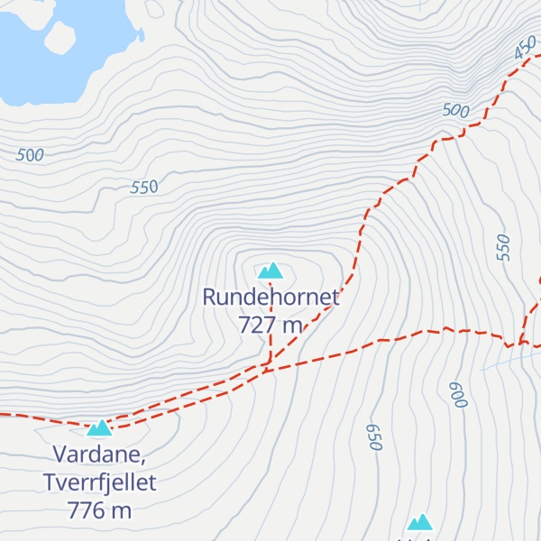 Map of Rundehornet