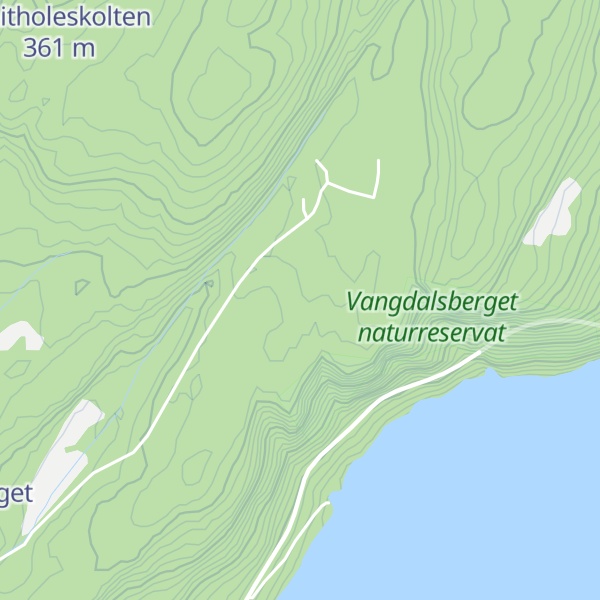 Map of Bergsberget