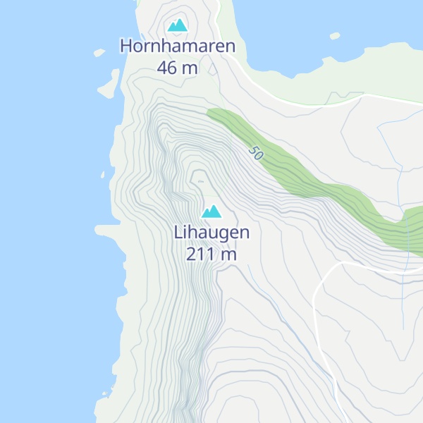 Map of Lihaugen