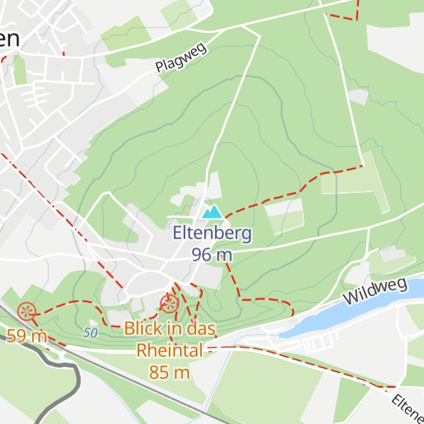 Map of Eltenberg