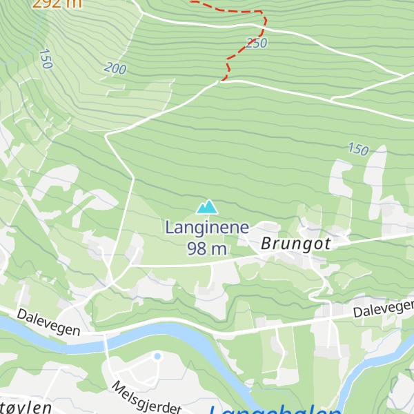 Map of Langinene