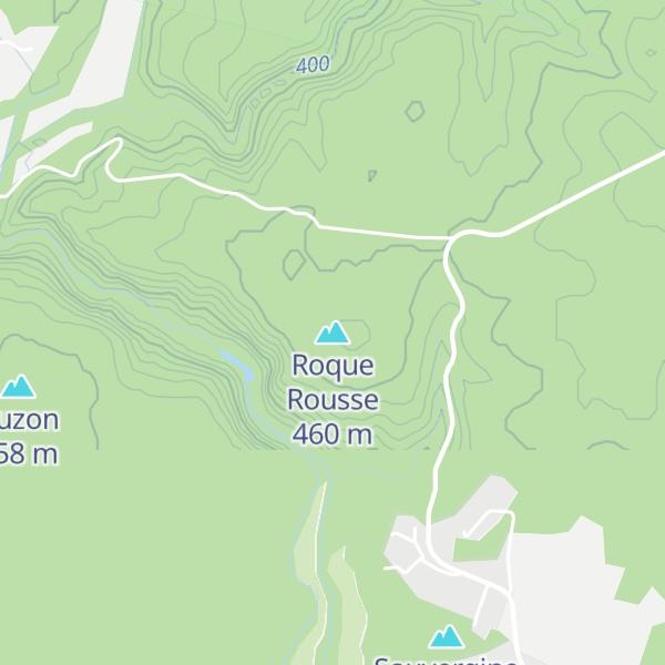 Map of Roque Rousse
