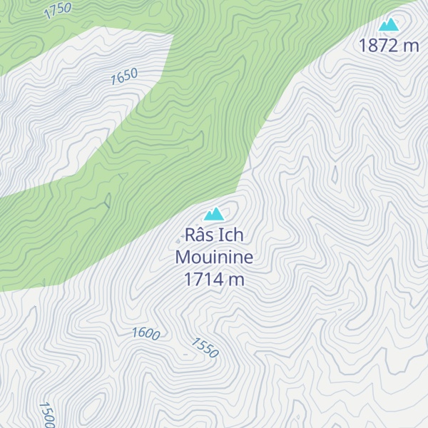 Map of Râs Ich Mouinine