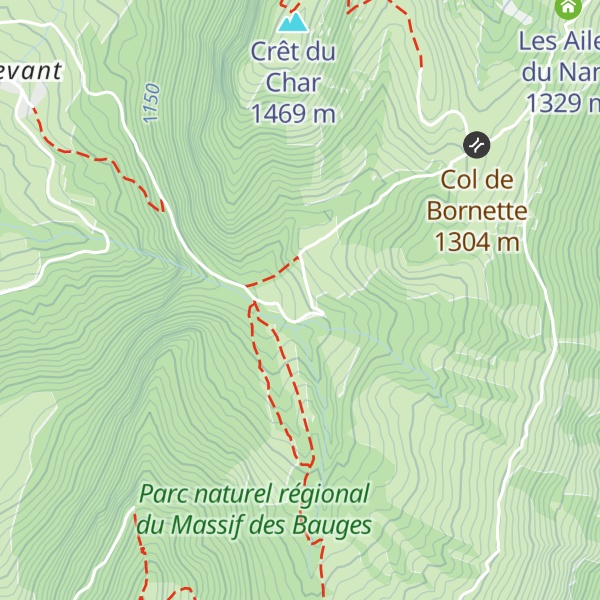 Map of Le reposoir