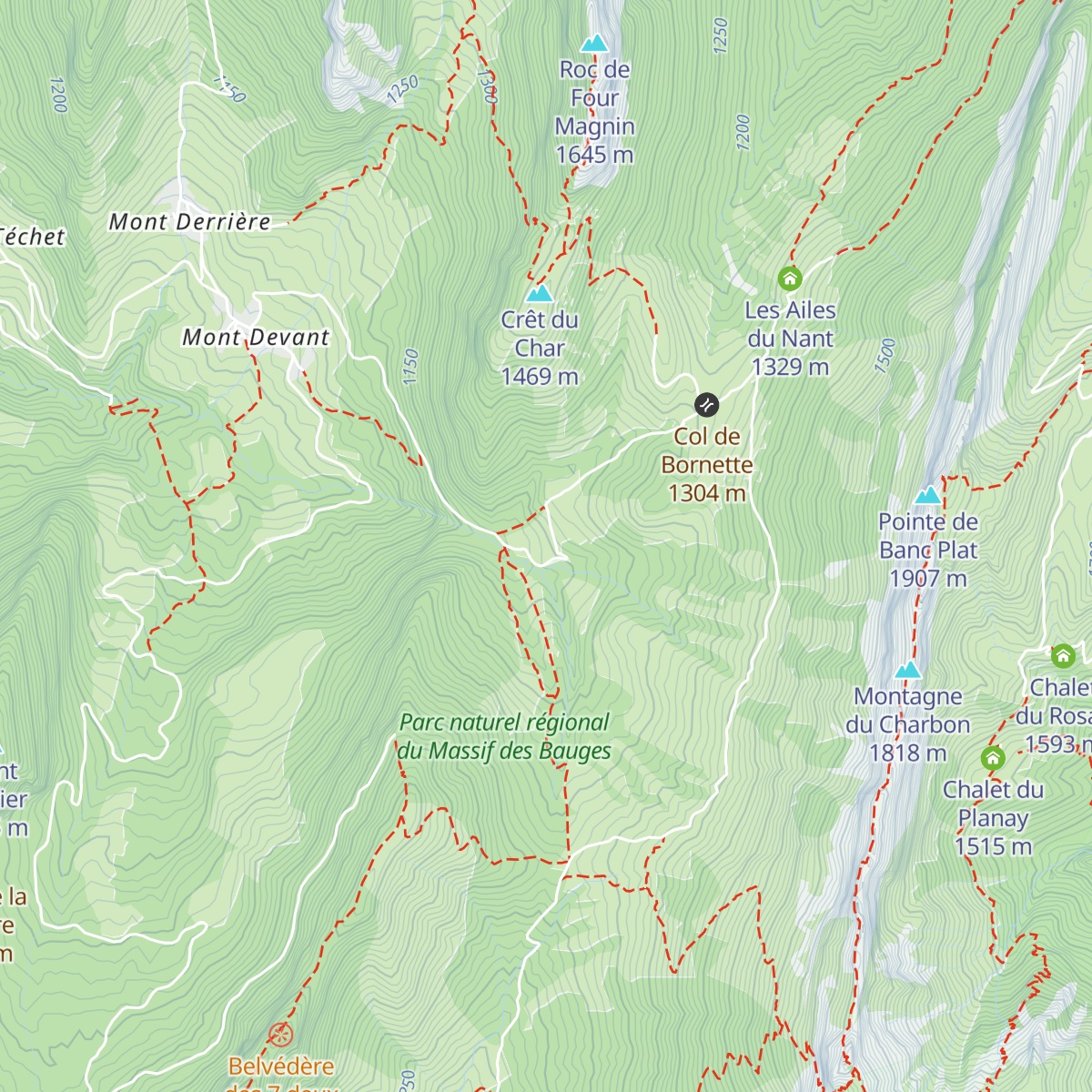 Le reposoir map