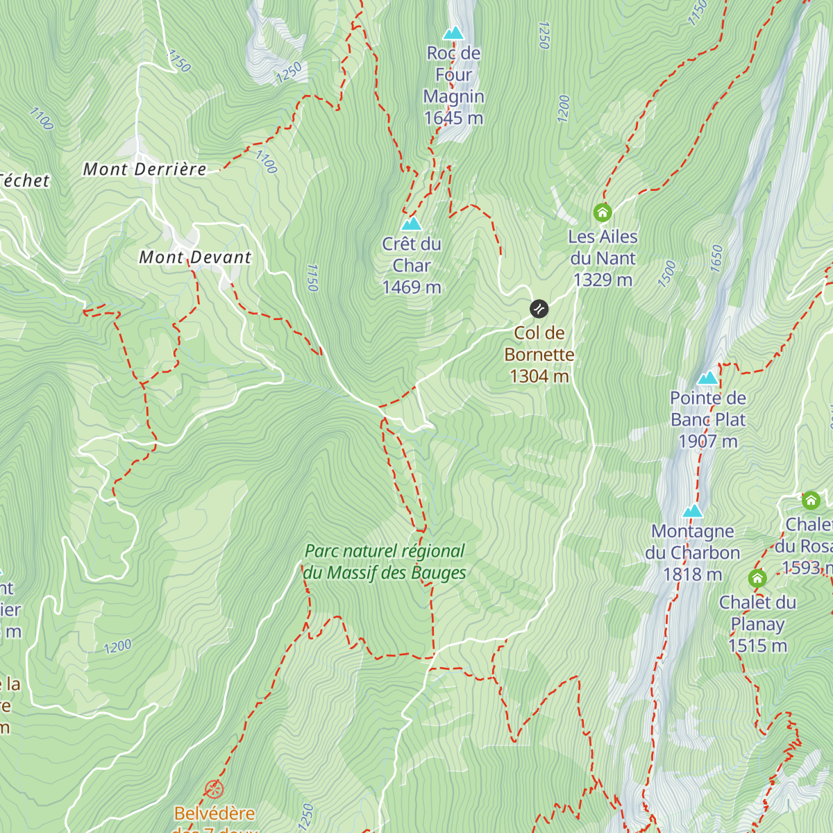 Le reposoir map