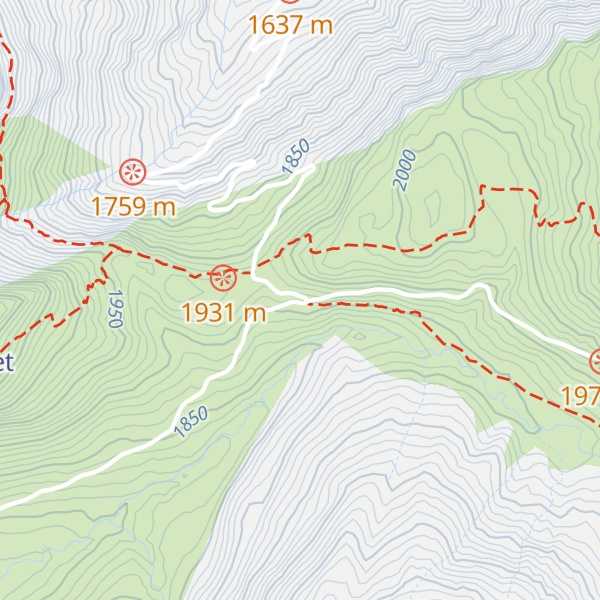 Map of Col du Glandon