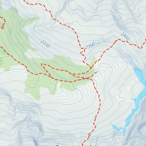 Map of Refuge de Font-Turbat