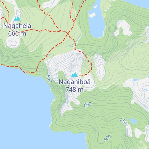 Map of Naganibbå