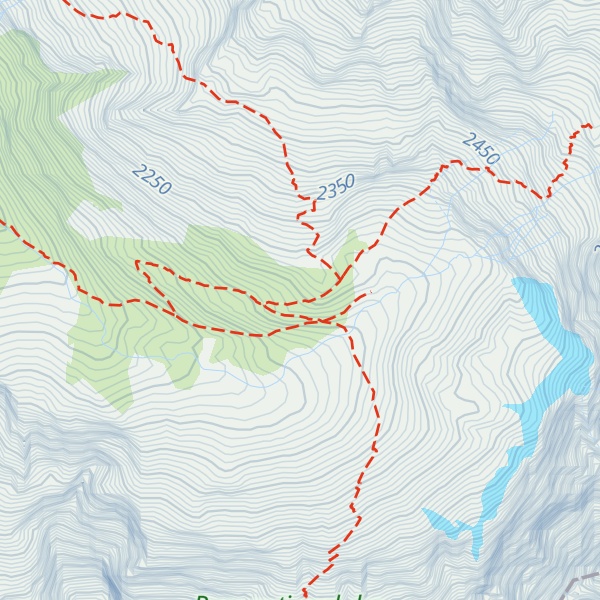 Map of Refuge de Font-Turbat (ancien)