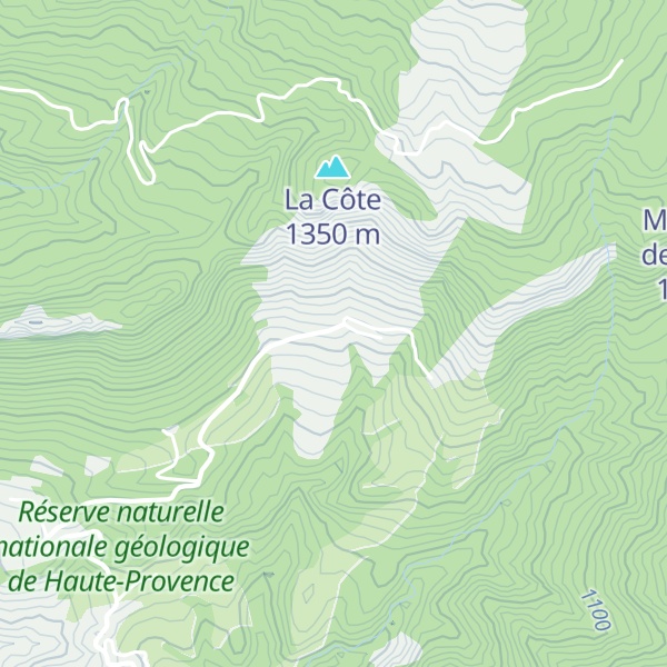 Map of Château d'Auribeau