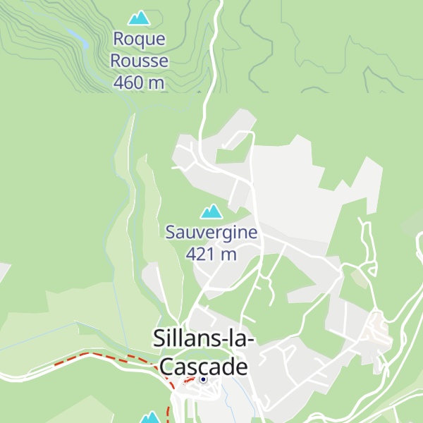 Map of Sauvergine