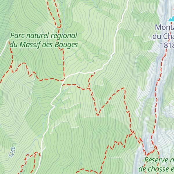 Map of Chalet Petit