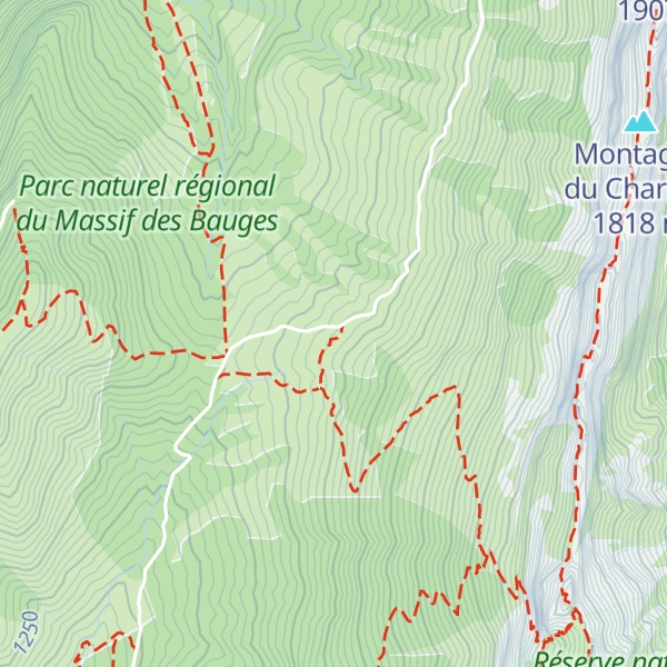 Map of Chalet Gonthier