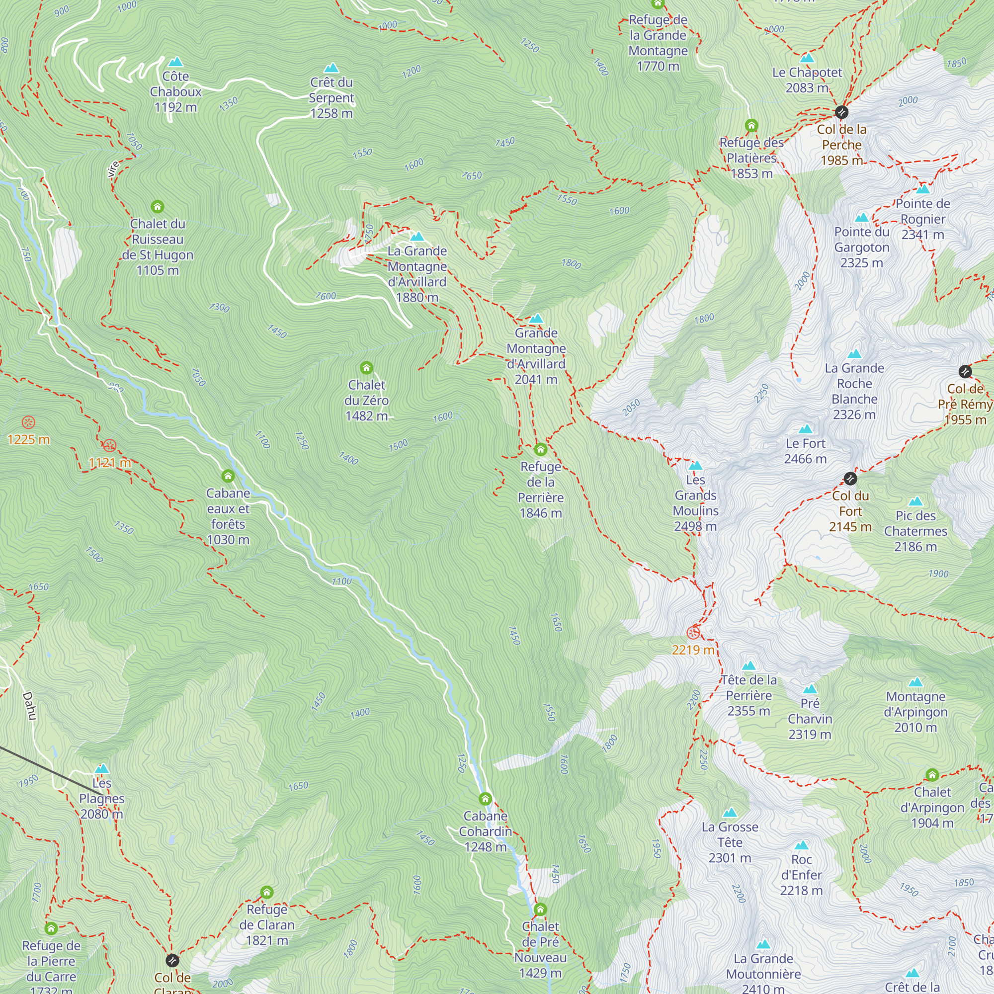 Habert de la Perrière map