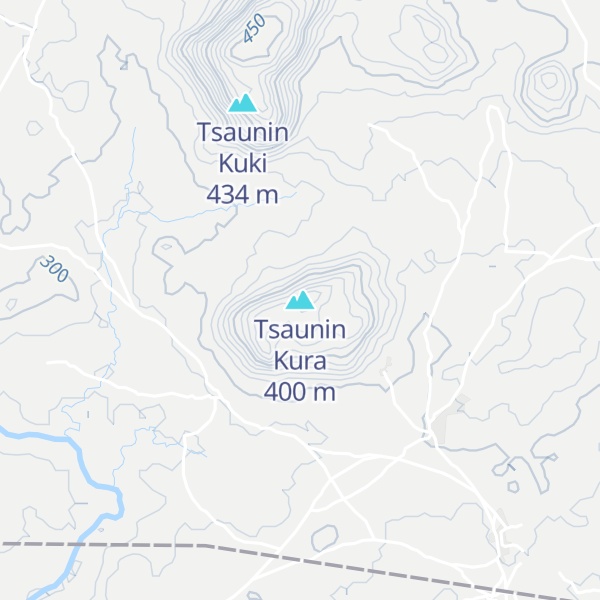 Map of Tsaunin Kura
