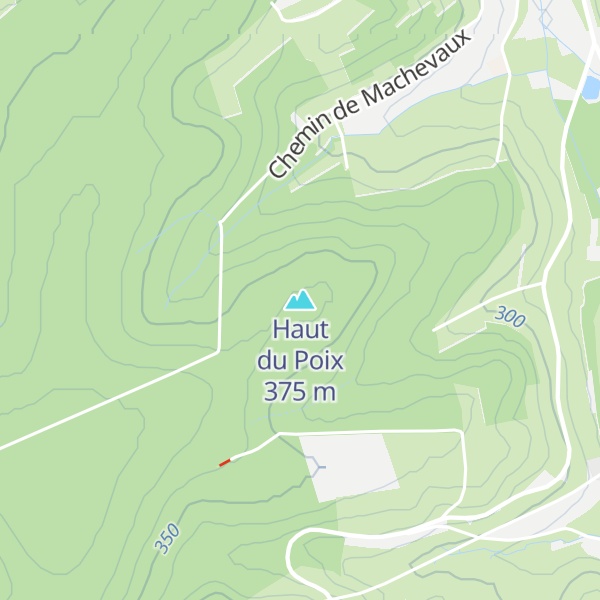 Map of Haut du Poix