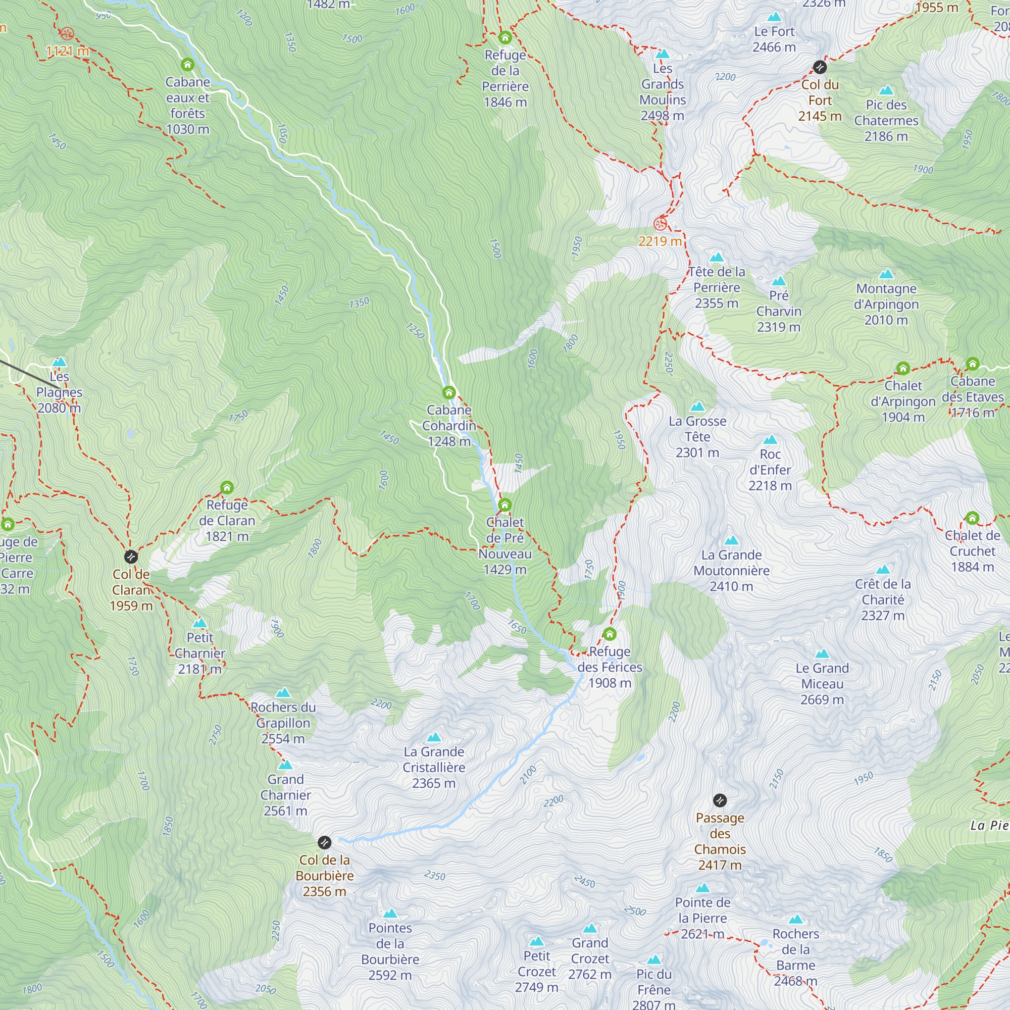 Chalet de Pré Nouveau map