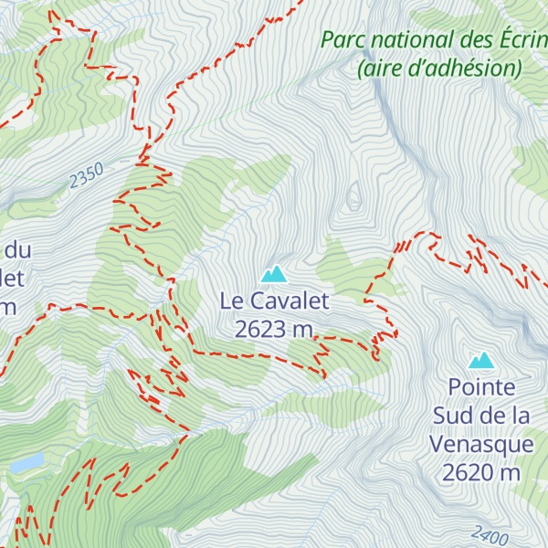 Map of Le Cavalet