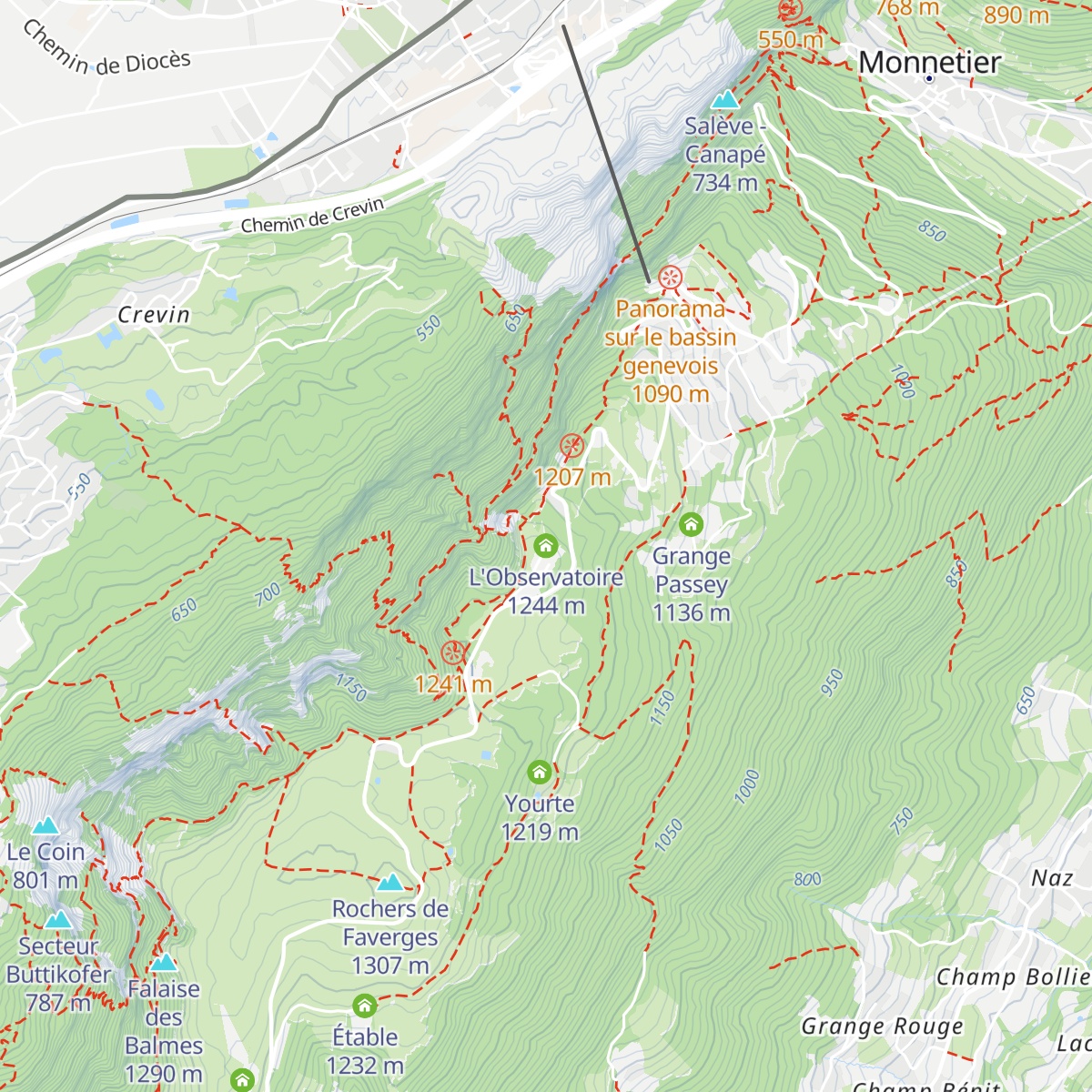 L'Observatoire map