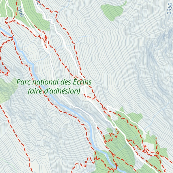 Map of Gîte Les Arias